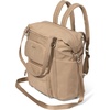 image:imageBaggallini Nolita Convertible Backpack  11x14 Travel Backpack Shoulder Tote Crossbody Bag wRFID Tech Luggage Sleeve amp Laptop PocketTaupe Twill