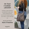 image:imageBaggallini On Track Crossbody with RFID Phone WristletBlack