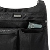image:imageBaggallini On Track Crossbody with RFID Phone WristletBlack Cheetah Emboss
