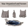 image:imageBaggallini On Track Crossbody with RFID Phone WristletSterling Shimmer