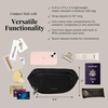 image:imageBaggallini On the Go Belt Bag Waist PackBlack Twill