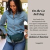 image:imageBaggallini On the Go Belt Bag Waist PackEmerald Twill