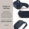 image:imageBaggallini On the Go Belt Bag Waist PackFrench Navy Twill