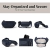 image:imageBaggallini On the Go Belt Bag Waist PackFrench Navy Twill