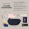 image:imageBaggallini On the Go Belt Bag Waist PackFrench Navy Twill