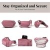 image:imageBaggallini On the Go Belt Bag Waist PackMauve Twill