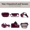 image:imageBaggallini On the Go Belt Bag Waist PackMulberry Gloss Ripstop