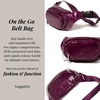 image:imageBaggallini On the Go Belt Bag Waist PackMulberry Gloss Ripstop