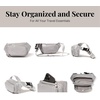 image:imageBaggallini On the Go Belt Bag Waist PackSleet Gloss Ripstop