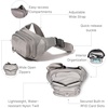 image:imageBaggallini On the Go Belt Bag Waist PackSteel Grey Twill