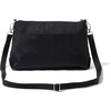 image:imageBaggallini Original Everyday 11x75 Crossbody Bags Rfid Protected Lightweight Nylon Zippered Travel PurseBlack Python Emboss