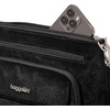 image:imageBaggallini Original Everyday 11x75 Crossbody Bags Rfid Protected Lightweight Nylon Zippered Travel PurseBlack Velvet