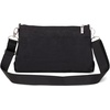 image:imageBaggallini Original Everyday 11x75 Crossbody Bags Rfid Protected Lightweight Nylon Zippered Travel PurseBlack With Sand Lining