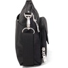 image:imageBaggallini Original Everyday 11x75 Crossbody Bags Rfid Protected Lightweight Nylon Zippered Travel PurseBlack With Sand Lining