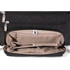 image:imageBaggallini Original Everyday 11x75 Crossbody Bags Rfid Protected Lightweight Nylon Zippered Travel PurseBlack With Sand Lining