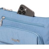 image:imageBaggallini Original Everyday 11x75 Crossbody Bags Rfid Protected Lightweight Nylon Zippered Travel PurseCornflower
