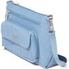 image:imageBaggallini Original Everyday 11x75 Crossbody Bags Rfid Protected Lightweight Nylon Zippered Travel PurseCornflower
