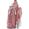 image:imageBaggallini Original Everyday 11x75 Crossbody Bags Rfid Protected Lightweight Nylon Zippered Travel PurseDusty Mauve