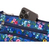 image:imageBaggallini Original Everyday 11x75 Crossbody Bags Rfid Protected Lightweight Nylon Zippered Travel PurseFlower Market