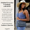 image:imageBaggallini Original Everyday 11x75 Crossbody Bags Rfid Protected Lightweight Nylon Zippered Travel PurseFlower Market