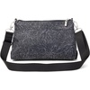 image:imageBaggallini Original Everyday 11x75 Crossbody Bags Rfid Protected Lightweight Nylon Zippered Travel PurseMidnight Blossom Print