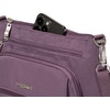 image:imageBaggallini Original Everyday 11x75 Crossbody Bags Rfid Protected Lightweight Nylon Zippered Travel PurseMisty Purple
