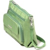 image:imageBaggallini Original Everyday 11x75 Crossbody Bags Rfid Protected Lightweight Nylon Zippered Travel PurseMoss