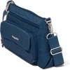 image:imageBaggallini Original Everyday 11x75 Crossbody Bags Rfid Protected Lightweight Nylon Zippered Travel PursePacific