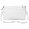image:imageBaggallini Original Everyday 11x75 Crossbody Bags Rfid Protected Lightweight Nylon Zippered Travel PurseWhite