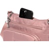 image:imageBaggallini Original Everyday 11x75 Crossbody Bags Rfid Protected Lightweight Nylon Zippered Travel PurseWoodrose