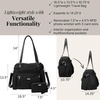 image:imageBaggallini Overnight Expandable Laptop Tote with RFID Phone WristletBlack