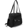 image:imageBaggallini Overnight Expandable Laptop Tote with RFID Phone WristletBlack