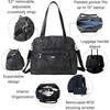 image:imageBaggallini Overnight Expandable Laptop Tote with RFID Phone WristletMidnight Blossom
