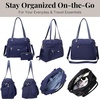 image:imageBaggallini Overnight Expandable Laptop Tote with RFID Phone WristletNavy