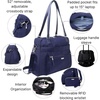 image:imageBaggallini Overnight Expandable Laptop Tote with RFID Phone WristletNavy