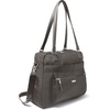 image:imageBaggallini Overnight Expandable Laptop Tote with RFID Phone WristletSterling Shimmer