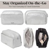 image:imageBaggallini Pocket Cosmetic With Brush OrganizationSilver Metallic