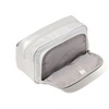image:imageBaggallini Pocket Cosmetic With Brush OrganizationSilver Metallic