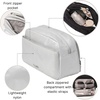 image:imageBaggallini Pocket Cosmetic With Brush OrganizationSilver Metallic