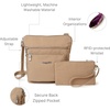 image:imageBaggallini Pocket Crossbody Bags for Women 8x8 Small Lightweight Durable Waterresistant Travel Purse WRfidBeach