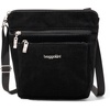 image:imageBaggallini Pocket Crossbody Bags for Women 8x8 Small Lightweight Durable Waterresistant Travel Purse WRfidBlack Velvet