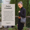 image:imageBaggallini Pocket Crossbody Bags for Women 8x8 Small Lightweight Durable Waterresistant Travel Purse WRfidBlackSand