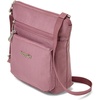 image:imageBaggallini Pocket Crossbody Bags for Women 8x8 Small Lightweight Durable Waterresistant Travel Purse WRfidDusty Mauve