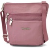 image:imageBaggallini Pocket Crossbody Bags for Women 8x8 Small Lightweight Durable Waterresistant Travel Purse WRfidDusty Mauve