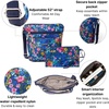 image:imageBaggallini Pocket Crossbody Bags for Women 8x8 Small Lightweight Durable Waterresistant Travel Purse WRfidFlower Market