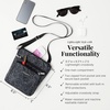 image:imageBaggallini Pocket Crossbody Bags for Women 8x8 Small Lightweight Durable Waterresistant Travel Purse WRfidLapis