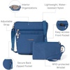image:imageBaggallini Pocket Crossbody Bags for Women 8x8 Small Lightweight Durable Waterresistant Travel Purse WRfidLapis