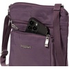 image:imageBaggallini Pocket Crossbody Bags for Women 8x8 Small Lightweight Durable Waterresistant Travel Purse WRfidMisty Purple