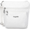image:imageBaggallini Pocket Crossbody Bags for Women 8x8 Small Lightweight Durable Waterresistant Travel Purse WRfidWhite