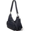 image:imageBaggallini Savannah Crossbody 12x8 wRFID Card Holder Vegan Leather Shoulder Strap Convertible Crossbody for WomenFrench Navy Twill